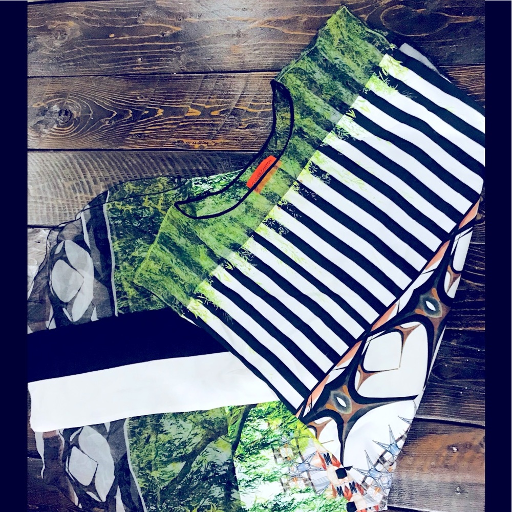 Clover Canyon Multi-Pattern Mesh Cover Sarong!! - image 1